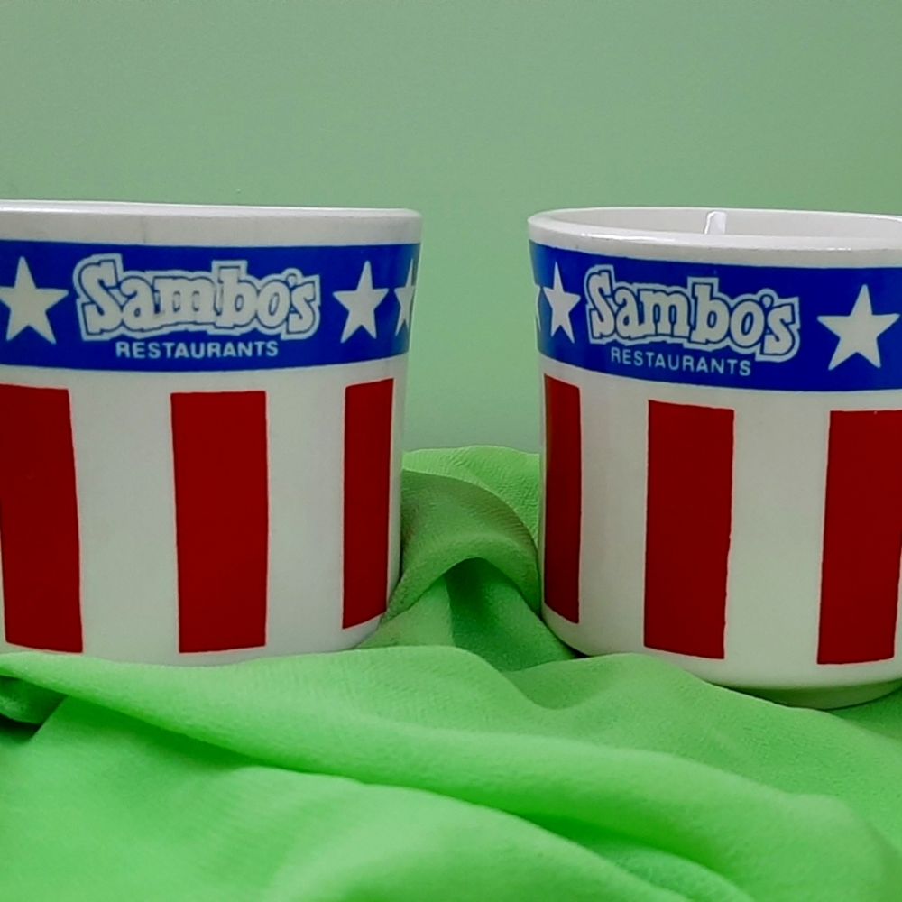 2 Sambos coffee mugs